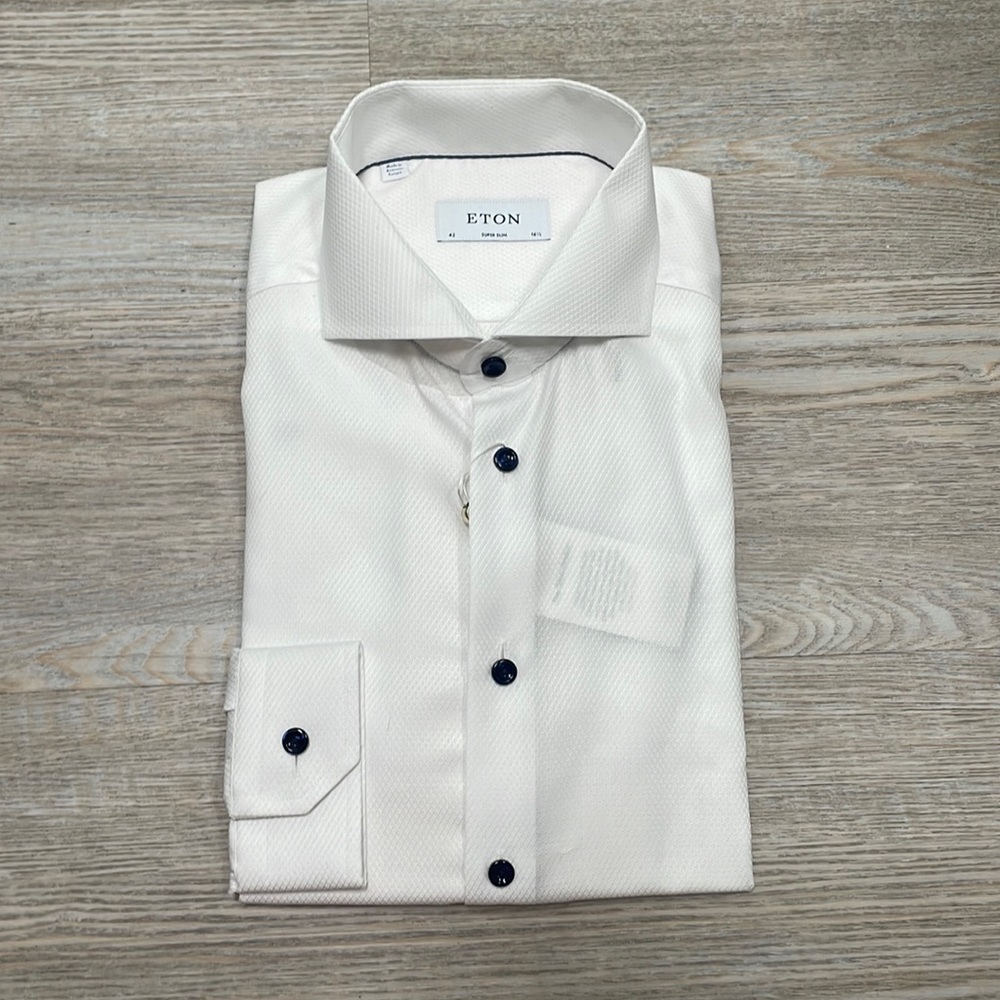 Men’s Eton, white dress shirt